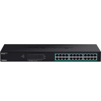 TRENDnet 24-port GREENnet Gigabit PoE+ Switch (37