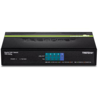 TRENDnet 5-port Gigabit PoE+ Switch