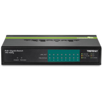 TRENDnet 8-port Gigabit GREENnet PoE+ Switch