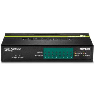 TRENDnet 8-Port Gigabit PoE+ Switch