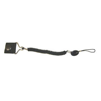 UltimaCase 8.5" ELASTIC COULED SAFETY TETHER W/ SNA