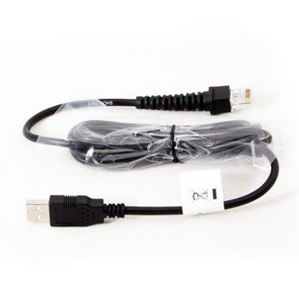 Unitech USB CABLE, 59", TYPE A, BLACK,STRAIGHT (
