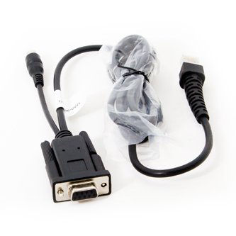 Unitech RS232 Cable,RJ45 to DB9F, Straight, Blac