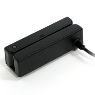 Unitech MSR120, TRIPLE TRCK, USB,BLACK(WITH RS23