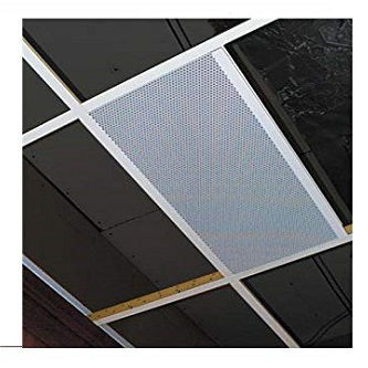 Valcom 2 x 1 Lay-In Ceiling Speaker w/Backbox