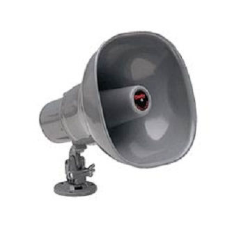 Valcom 15 Watt Paging Horn with 25-70 Volt Tran