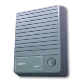 Valcom Surface Mount Doorplate Spkr w/ call but