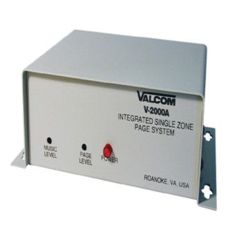VALCOM 1 Zone Page Control