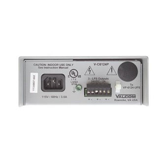 Valcom 6 amp wall mount power supply positive