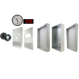 Valcom 8" Speaker, Surface Mount Baffle