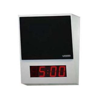 VALCOM IP Surface Mt Spkr w/Digital Clock