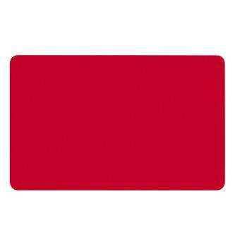 Zebra PVC CARD 30MIL RED 500/BOX