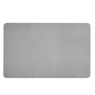 Zebra PVC CARD 30MIL METALLIC SILVER 500/BOX