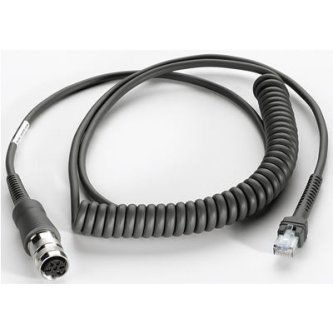Zebra VC5090 USB COILED CABLE 9FT EXT COILED
