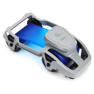 Zebra CARD RIB MONO-BLUE 1500 IMAGES ZC100/300