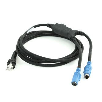 Zebra 7FT PS/2 AUTO-HOST DCT STR CABLE KBW 12V