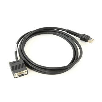 Zebra 7FT STR RS232 CABLE DB9-F TXD-2 12V