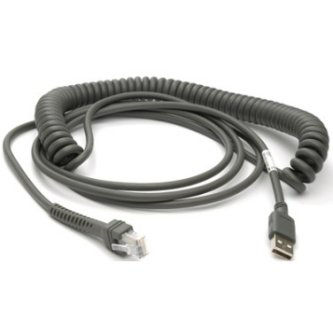 Zebra 15FT USB CABLE COILED