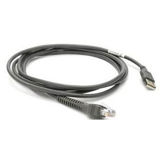 Zebra 7FT SHLD USB CABLE STRAIGHT