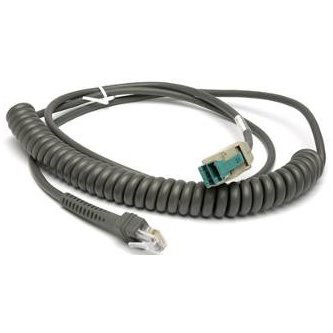 Zebra 9FT SHIELDED PWR+ USB CABLE COILED