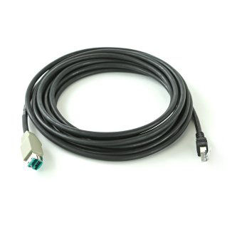 Zebra 5M STRAIGHT 12V PWR+ USB CABLE MP6/MP7