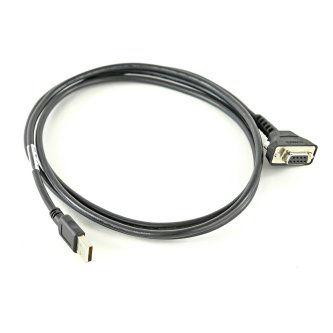 Zebra 6FT STRAIGHT USB CABLE 9-PIN DS457