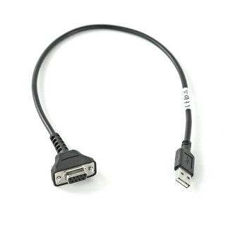 Zebra 18IN STRAIGHT USB CABLE 9-PIN DS457
