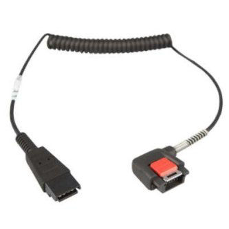 Zebra WT6000 LONG HEADSET ADAPT CABLE w/QD