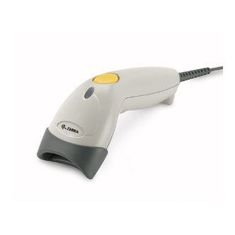 Zebra LS1203-CR 1D WHITE SCNR USB/SER/KBW