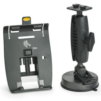 Zebra Vehicle holder for ZQ300 Series; WNDSHLD