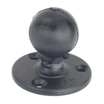 Zebra ROUND PLATE BASE FOR 4" OR 12" RAM ARM