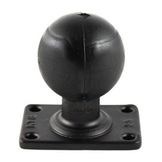 Zebra RAM RECTANGULAR BASE WITH 2.25" BALL