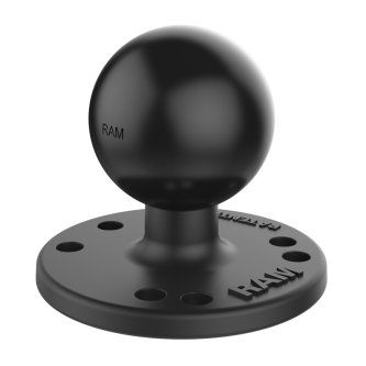 Zebra RAM 2.5" ROUND BASE WITH THE AMPS HOLE P