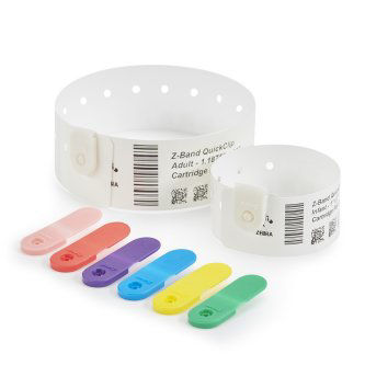 Zebra CLIP YELLOW FOR ZBAND QUICK CLIP BOX275