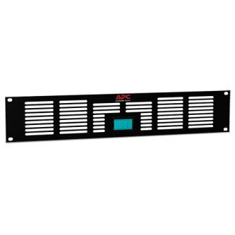 APC/Schneider Electric NetShelter AV 2U Vent Panel with Tempera