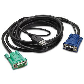 APC/Schneider Electric Integrated Rack LCD/KVM USB Cable - 10ft
