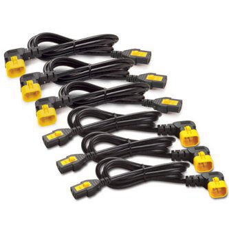 APC/Schneider Electric Power Cord Kit (6 ea), Locking, 1.2m