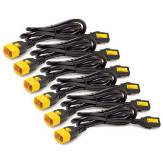 APC/Schneider Electric POWER CORD KIT (6 EA) LOCKINGC13 TO C14,