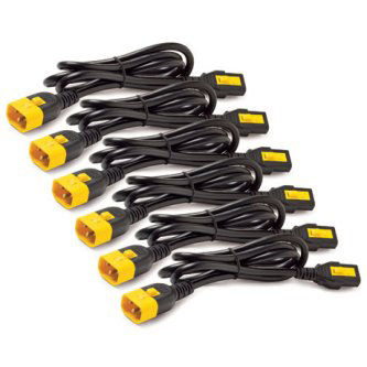 APC/Schneider Electric Power Cord Kit(6ea),Locking,C13 to C14