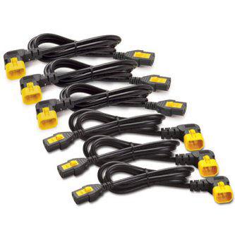 APC/Schneider Electric Power Cord Kit (6 ea), Locking, C13 to C