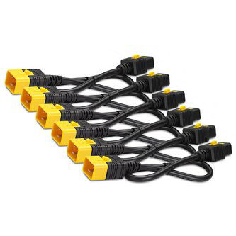APC/Schneider Electric Power Cord Kit (6 ea), Locking, C19 to C