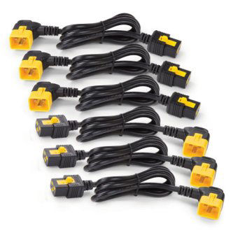 APC/Schneider Electric Power Cord Kit (6 ea), Locking, C19 to C