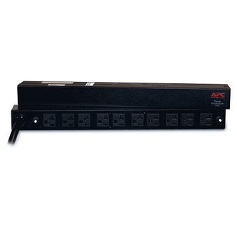APC/Schneider Electric RACK PDU,BACIC,1U,30A,120V (10)5-20