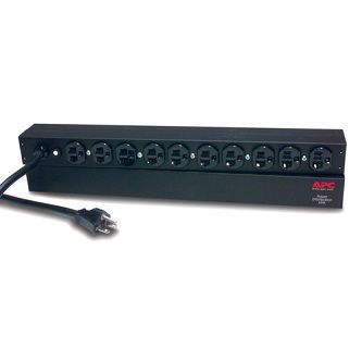 APC/Schneider Electric Rack PDU, Basic, 1U, 20A, 120V(10)5-20;