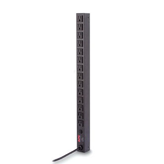 APC/Schneider Electric Rack PDU, Basic, Zero U, 15A,120V, (14)