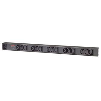 APC/Schneider Electric Rack PDU, Basic, Zero U, 16A, 208/230V