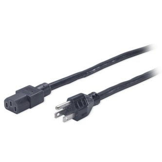 APC/Schneider Electric Power Cord Kit (5 ea), C13 to5-15P, 0.6m