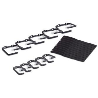 APC/Schneider Electric CABLE MANAGEMENT RINGS 5 LARGE, 5 SMALL