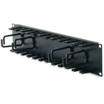 APC/Schneider Electric 2U Patch Cord Organizer Black