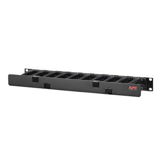 APC/Schneider Electric Horizontal Cable Manager, 1U x4" Deep, S